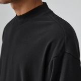 Базовый приятный телу лонгслив, 2022, высокий воротник, оверсайз