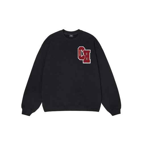 Значок, ретро толстовка, в американском стиле, круглый воротник, оверсайз