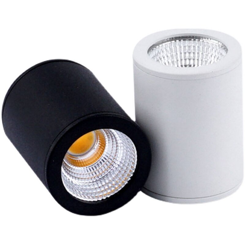 黑色迷你led明装小射灯3W5W酒柜台免开孔吸顶满天星空顶cob天花灯,淘宝优惠券,粉丝福利购,淘宝优惠卷