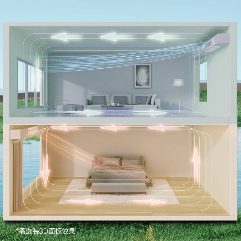 聚 Panasonic/松下中央空调一级变频1.5P风管机一拖一E12D0AZ2BD - 图3