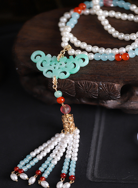 ABS珍珠古风通用古风项链