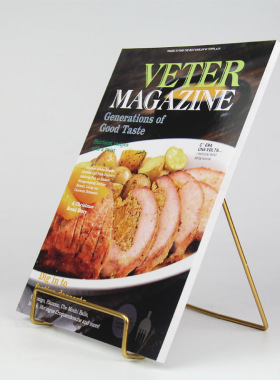 样板间餐厅摆件金属+纸质展示