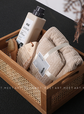 样板间洗衣房阳台柜洗衣液