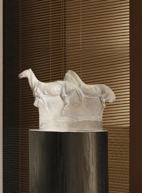 别墅大平层大理石雕塑摆件