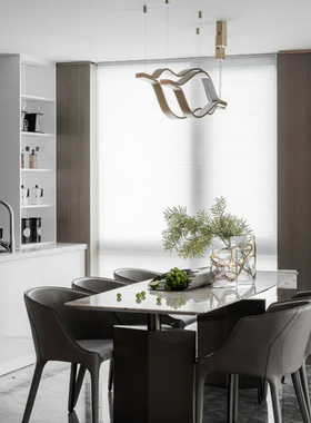 玻璃装饰使用现代简约