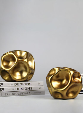 简美风客厅别墅书架艺术品小摆件