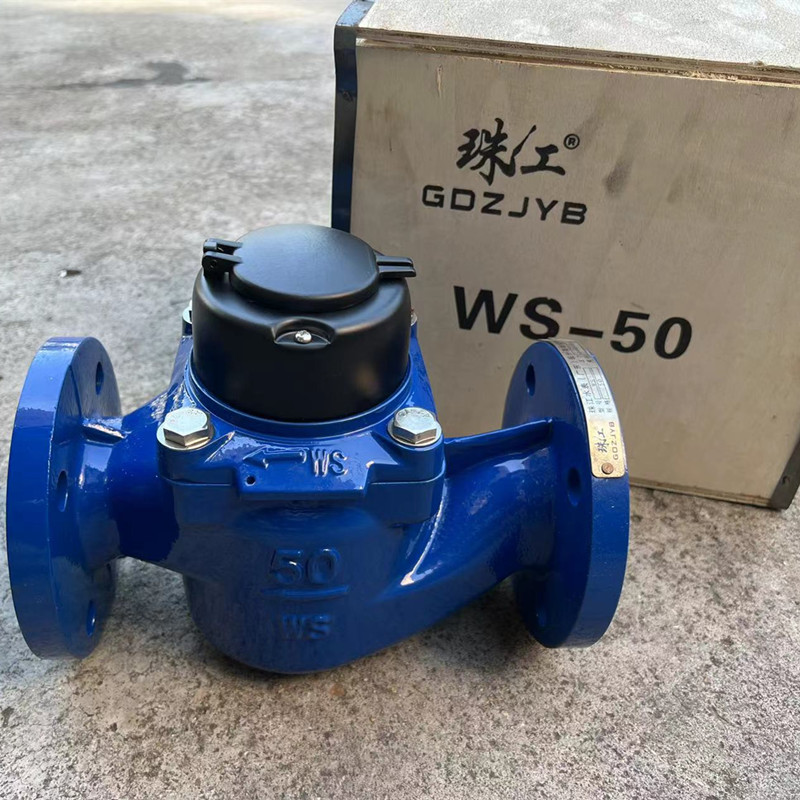 WS垂直螺翼式水表机械可拆式水司专用自来水工业水表DN5080100150-图2