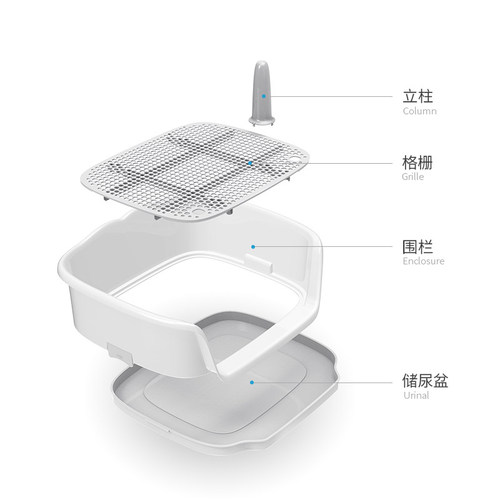 宠物狗狗厕所比熊泰迪小狗拉屎狗便盆自动神器马桶小型坐便器尿盆 - 图2