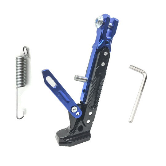 电动车可调节单撑小牛侧支架电动摩托车边撑踏板车电瓶车脚架通用