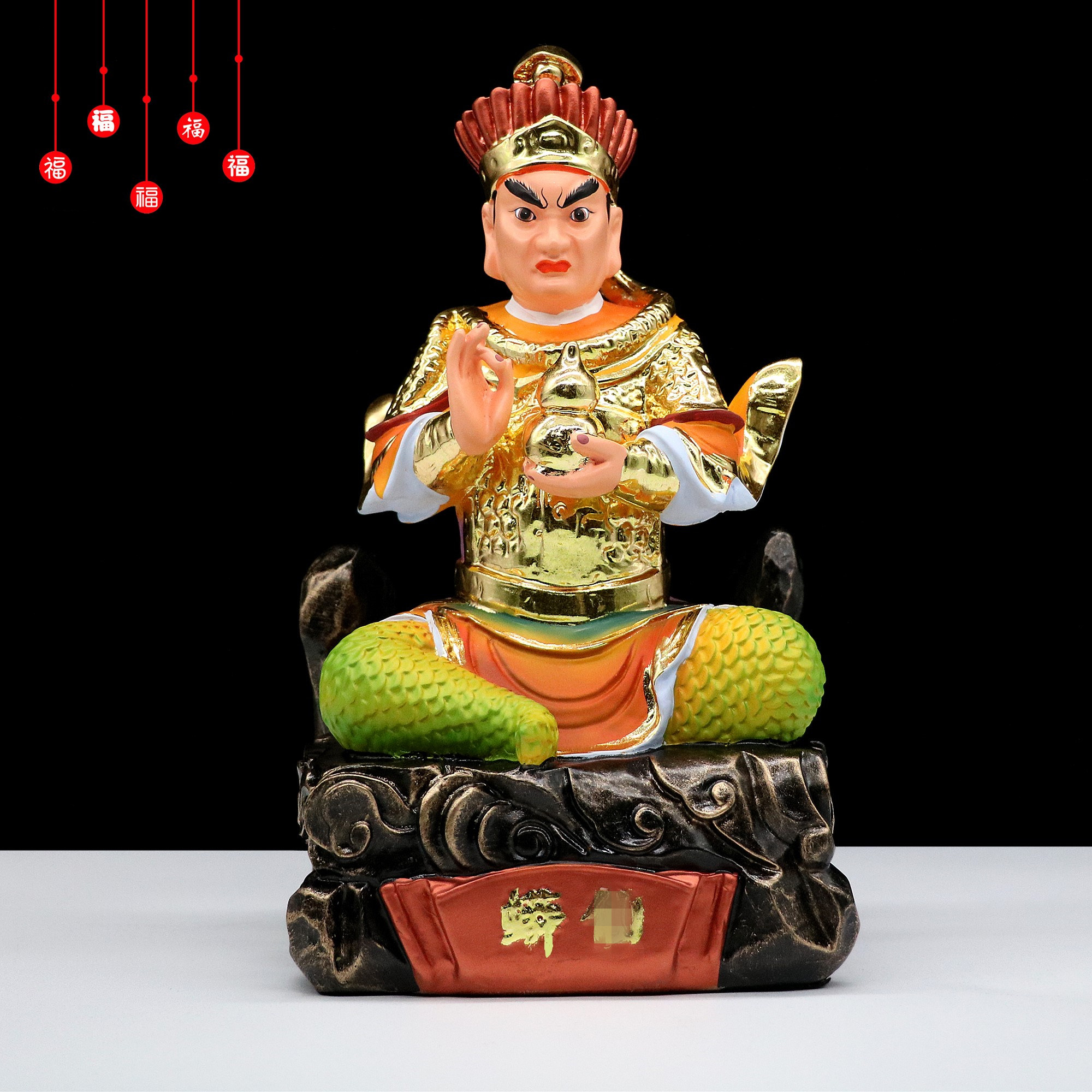 包邮树脂像 蛇蟒像 蛇蟒爷 12英寸家用工艺品桌面摆件