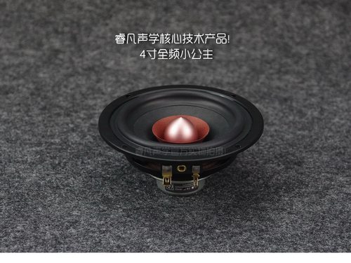 喇叭 4寸全频喇叭 稀土钕铁硼强磁发烧全频音箱扬声器 睿凡声学 - 图0