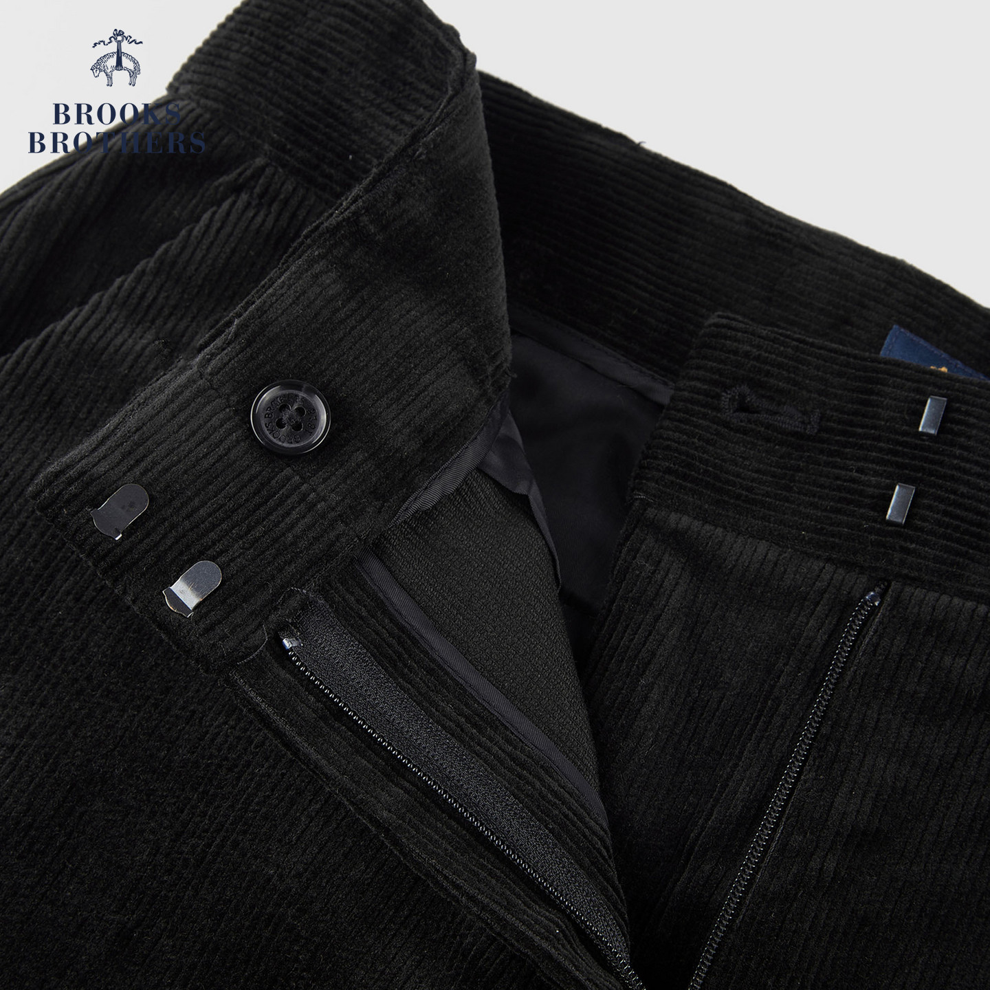 Brooks Brothers/布克兄弟女士25秋冬新品灯芯绒阔腿微喇长裤,淘宝优惠券,粉丝福利购,淘宝优惠卷