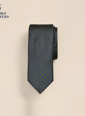 Brooks Brothers/布克兄弟26秋季新款男士复古印花桑蚕丝领带