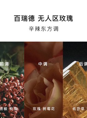BYREDO百瑞德无人区玫瑰中性香水