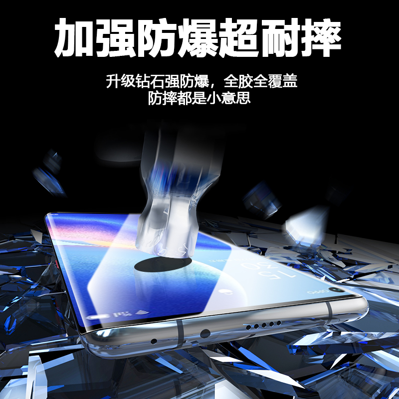 opporeno5pro钢化膜5g曲面reno5por+手机opopreno5水凝oppreno5全屏poopreno5ooporeno5十opρoreno5opooreno - 图3