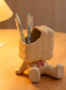 儿童卡通饼干造型收纳摆件礼物