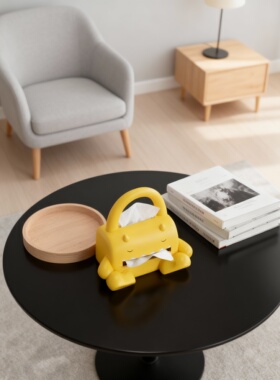 卡通恐龙树脂收纳盒摆件礼物