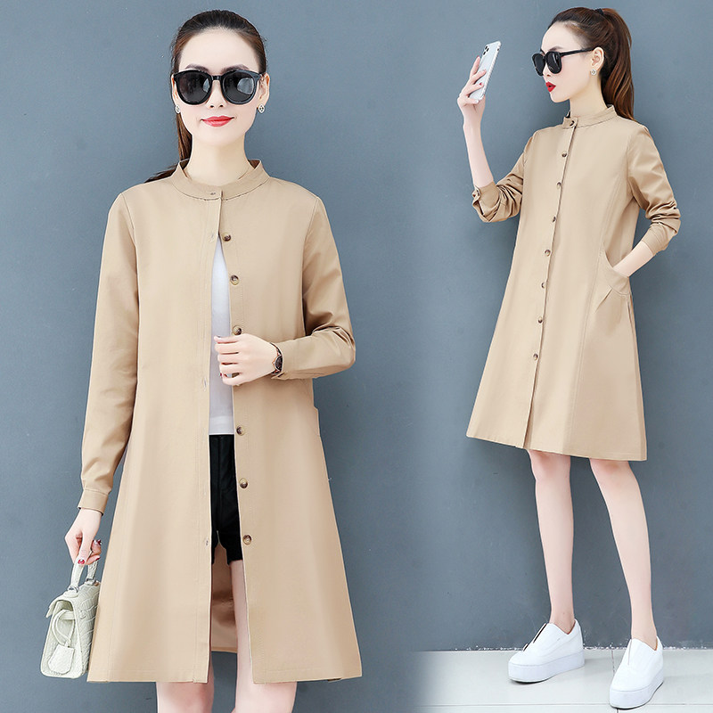 今年流行显瘦2020新款韩版宽松风衣 瑶韵诗风衣