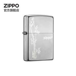 ZIPPO缎纱步步高升煤油打火机