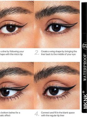 Ultra Fine Black Liquid Eyeliner Waterproof Lasting Silky Ma