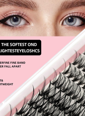 DIY Lash Clusters Manga Eyelashes Multi Styles Natural Look