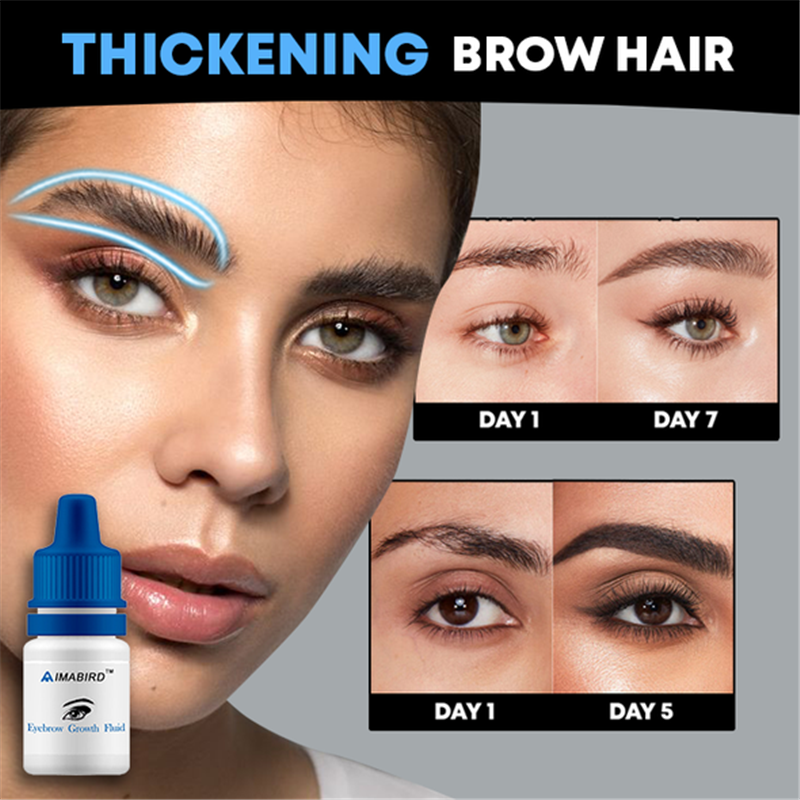 Thick Brow Growth Drop Eyebrow Enhancer Serum Eyelash Growth-图2