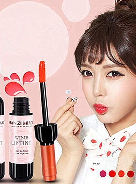 New Arrival Wine Red Korean Style Lip Tint Baby Pink Lip