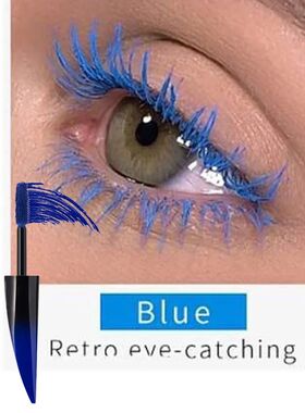Color Mascara Waterproof Fast Dry Eyelashes Curling Lengthen