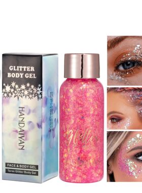 Handaiyan Nail Hair Body Face Eye Glitter Gel Art Loose Sequ