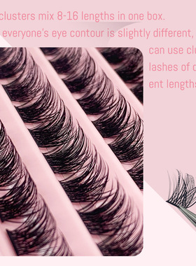 Eyelash Clusters Kit DIY Lash Extension Kit Lash Bond And Se