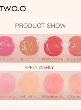 Liquid Blush Face Blusher 4 Color Natural Rouge Long-lasting