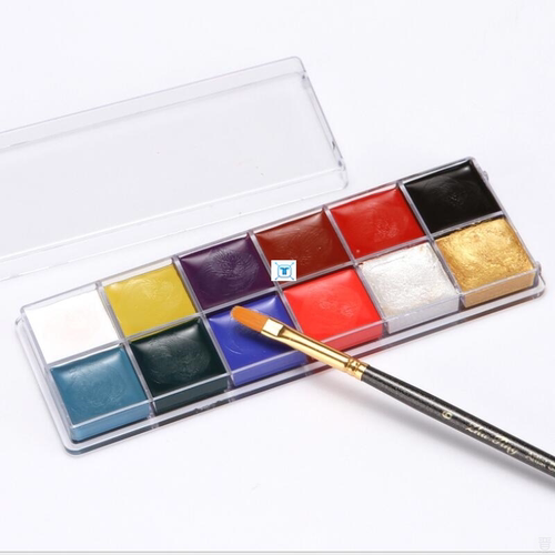 12 Colors Face Body Art Painting Body Paint Oil Painting - 图2