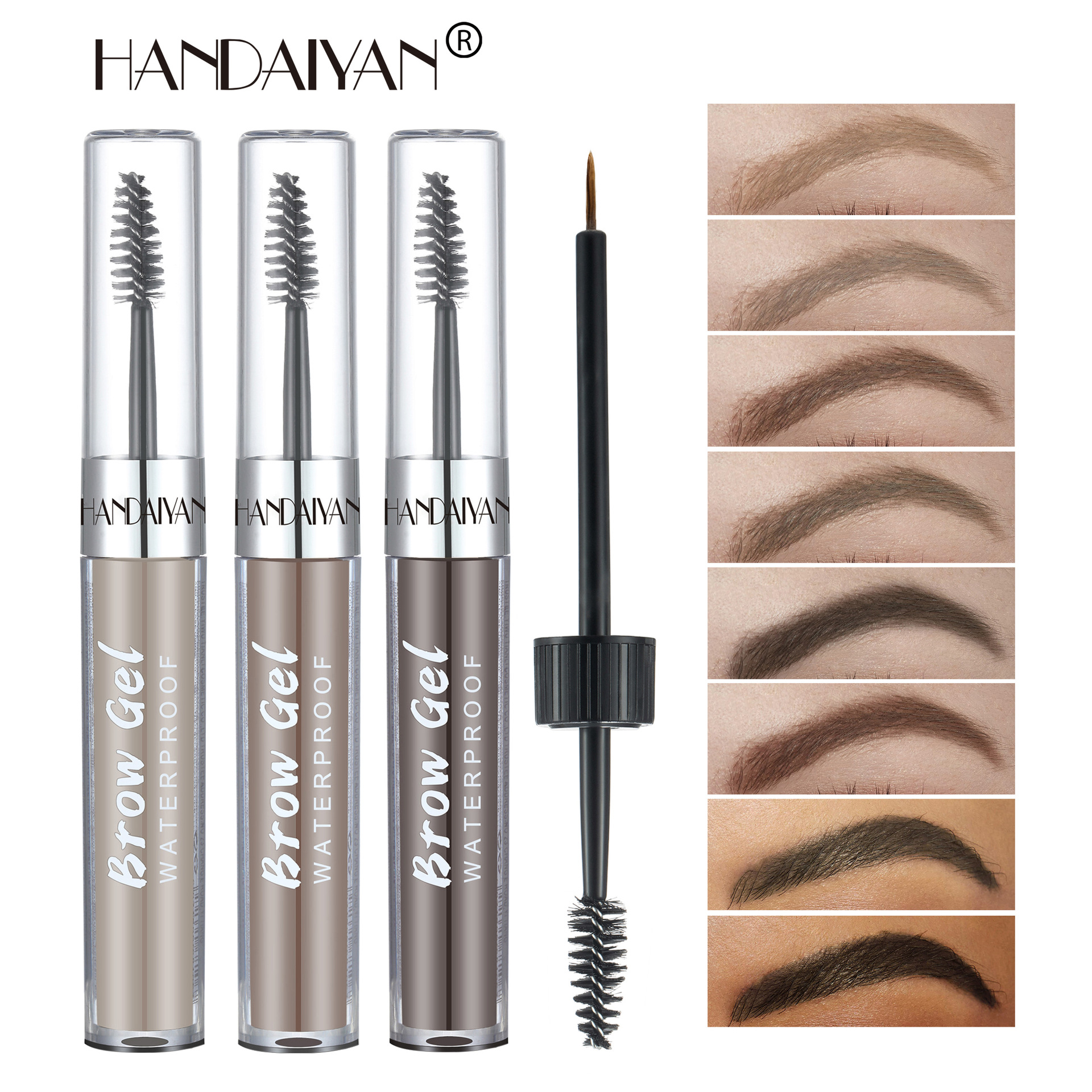 Eyebrows Gel Pen Eyebrow Cream Long Lasting Waterproof Tatto - 图2