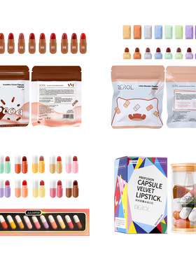 Lipstick Matte Waterproof Capsule Designed Lip Gloss Non