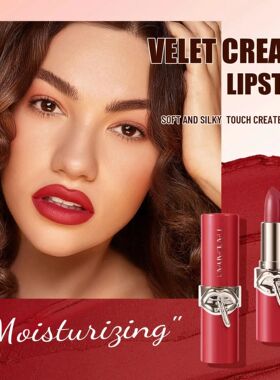 Long Lasting Velvet Lipstick Creamy Moisturizing Waterproof