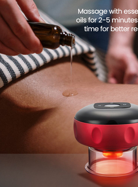 Electric Vacuum Cupping Massage Body Cups Anti-Cellulite The