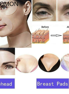 Reusable Anti Wrinkle Neck Pad Silicon Transparent Anti Micr