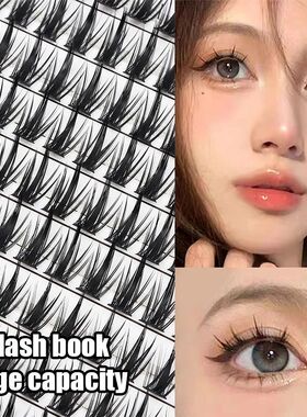 Individual Lashes Eyelash Book Clusters Extensions False Eye