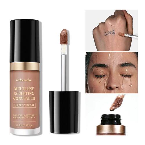 Multi-Use Foundation Long-lasting Matte Waterproof Oil Hight - 图0