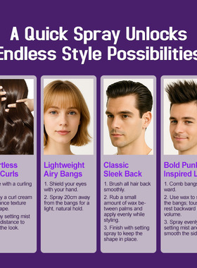 Hair Styling Spray Intense Texturizing Powder Instantly Volu