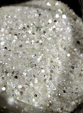 Holographic Chameleon Glitter Pigment 20g/Bag Shiny Silver M