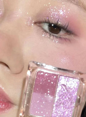Pink Purple Eyeshadow Palette Sequ Pearlescent Eye Contour G