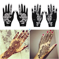 светящиеся палочки henna stencil temporary hand