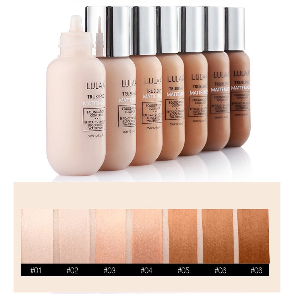 Back Foundation Base Makeup Age Rewind Matte Liquid-图2