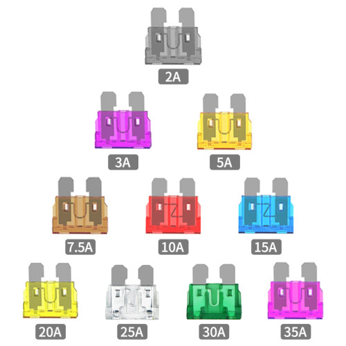 ATO中号汽车插片保险丝车用中型保险片3A5A10A15A20A25A30A40A32V - 图1
