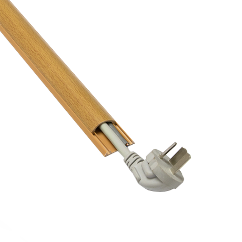 PVC仿木纹弧形走线槽明装压线整条装线收纳电线装饰槽地板墙面槽,淘宝优惠券,粉丝福利购,淘宝优惠卷