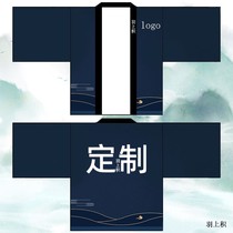 Ancient wind down custom paved with printed jacket Cartoon Association Clothes Design Sense Group Dress For Fairy Crane Fawl