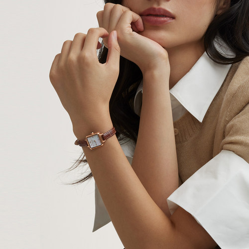 Lola Rose罗拉玫瑰经典小棕表女士手表女款高级复古生日礼物 - 图1