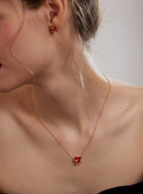 罗拉玫瑰常青藤项链女款