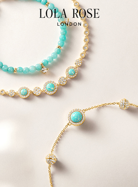 【春上新】Lola Rose罗拉玫瑰日心说满镶欧泊手链女高级生日礼物